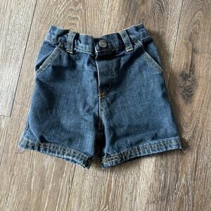 Kenneth Cole Reaction Toddler Boys Denim Shorts – 18 Months, EUC